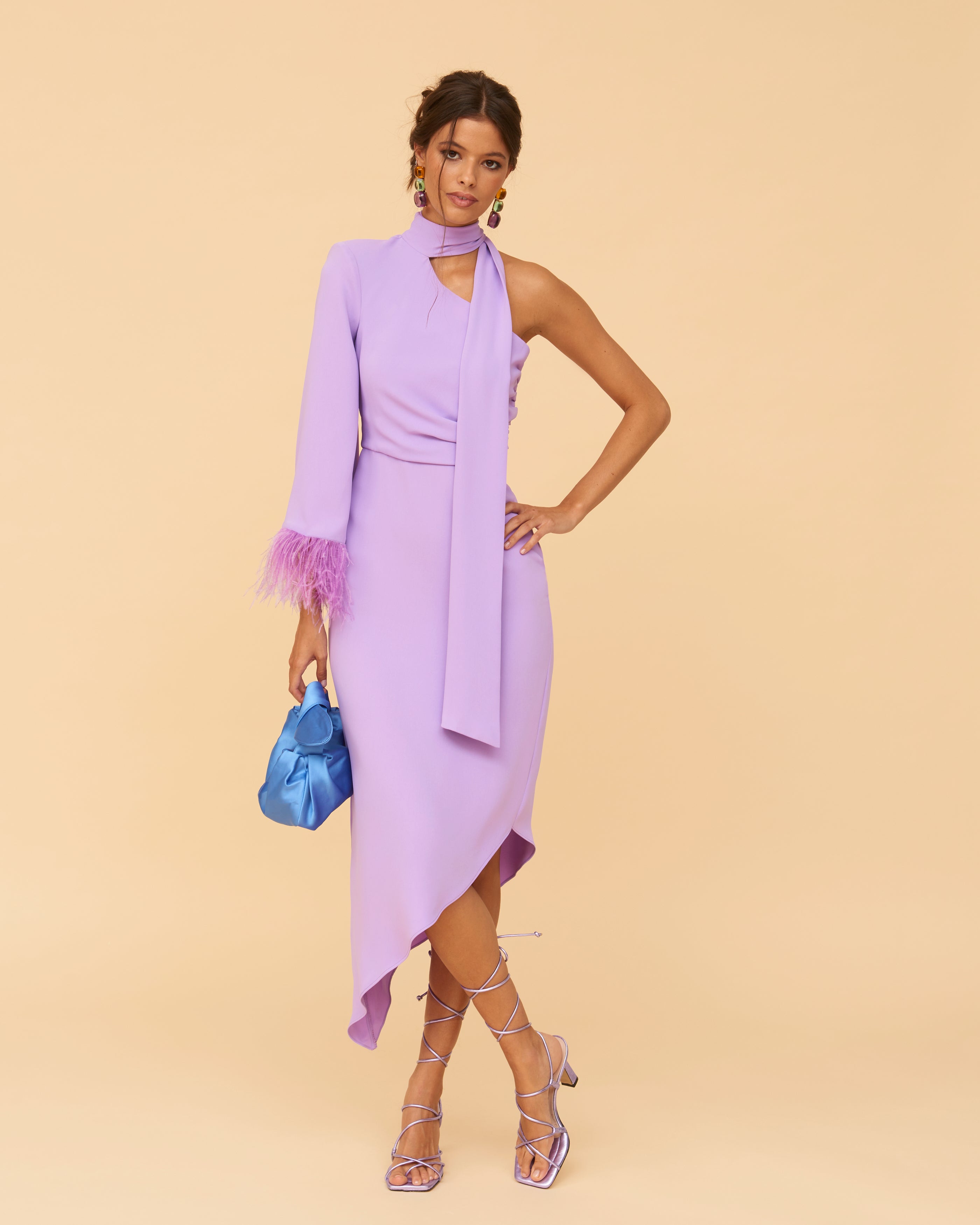 Fiorel Lavender Dress
