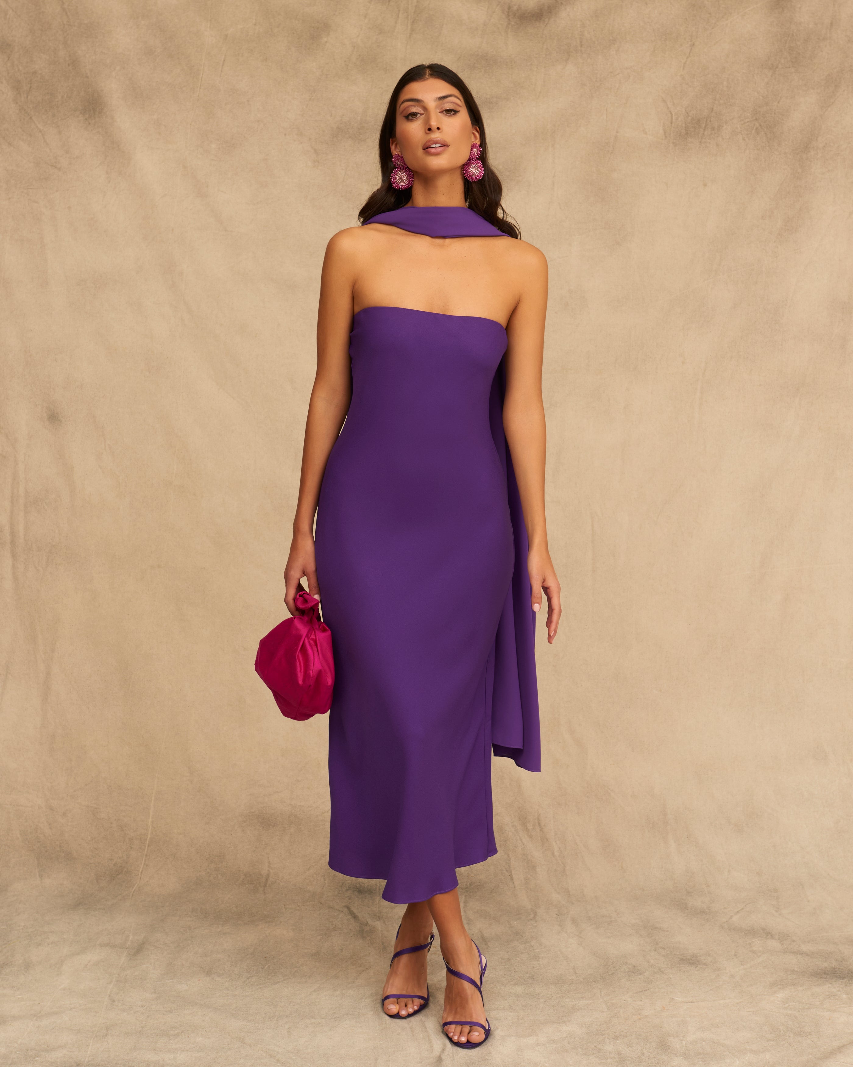 Orfeo Purple Dress