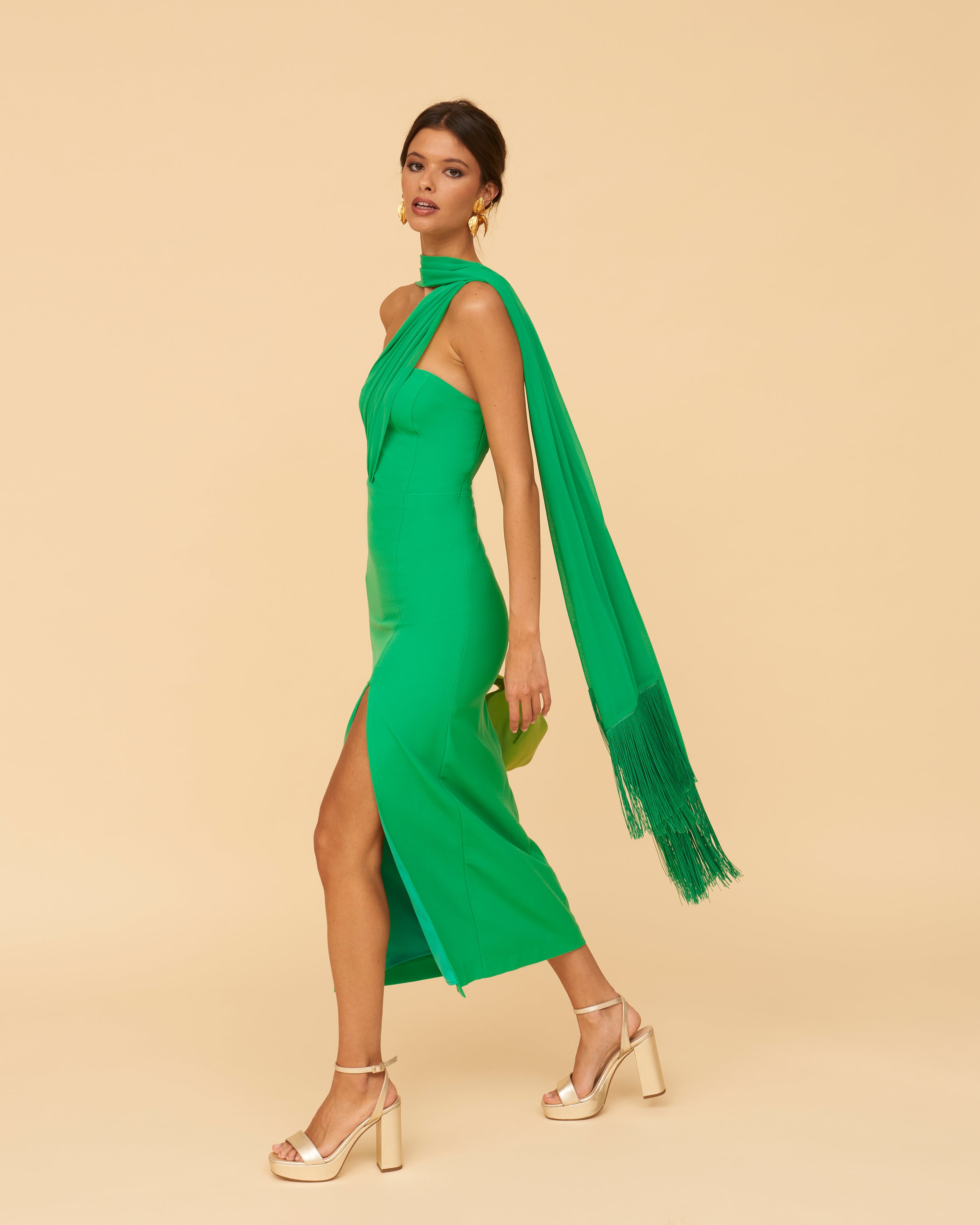 Lyretta Green Dress