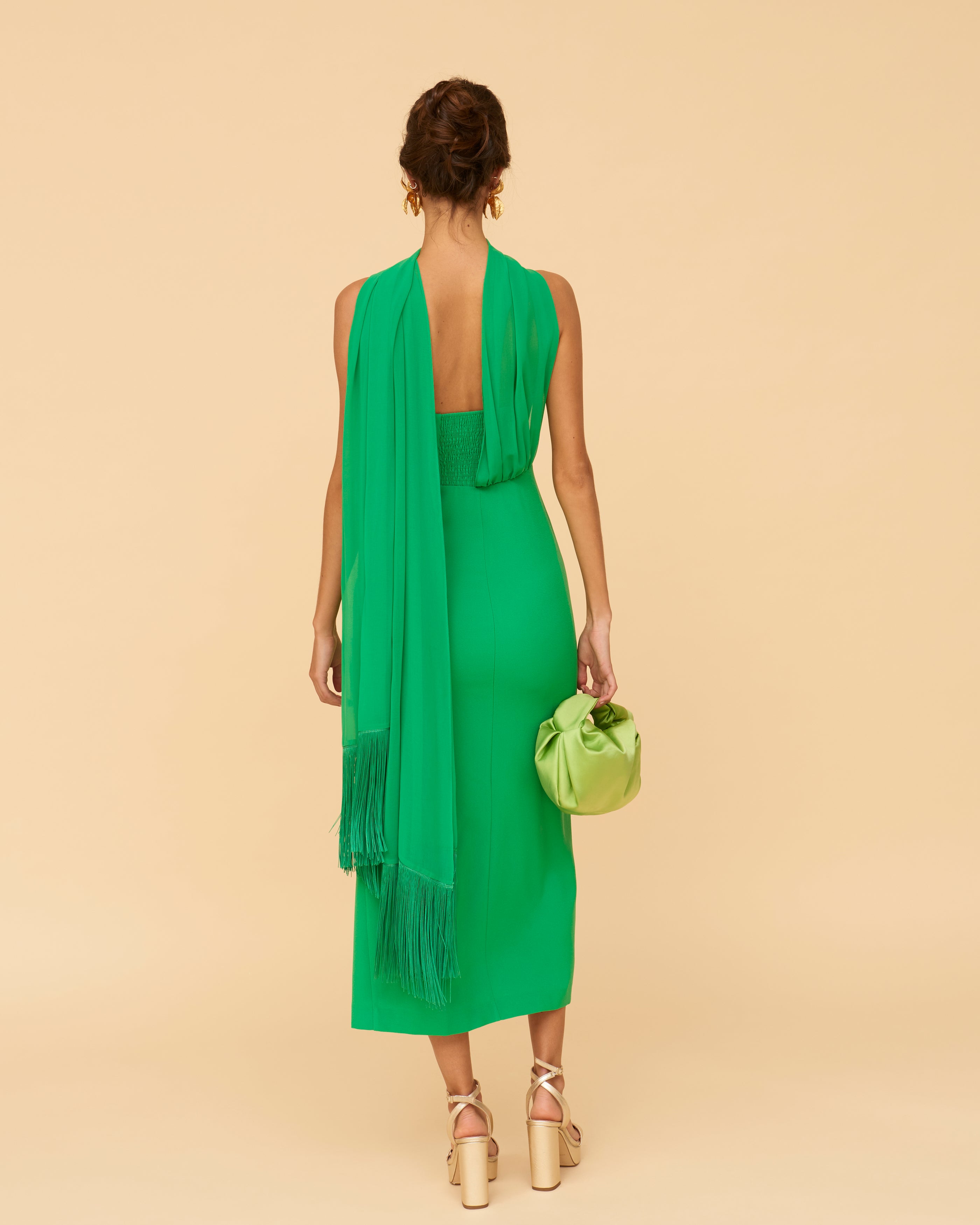 Lyretta Green Dress