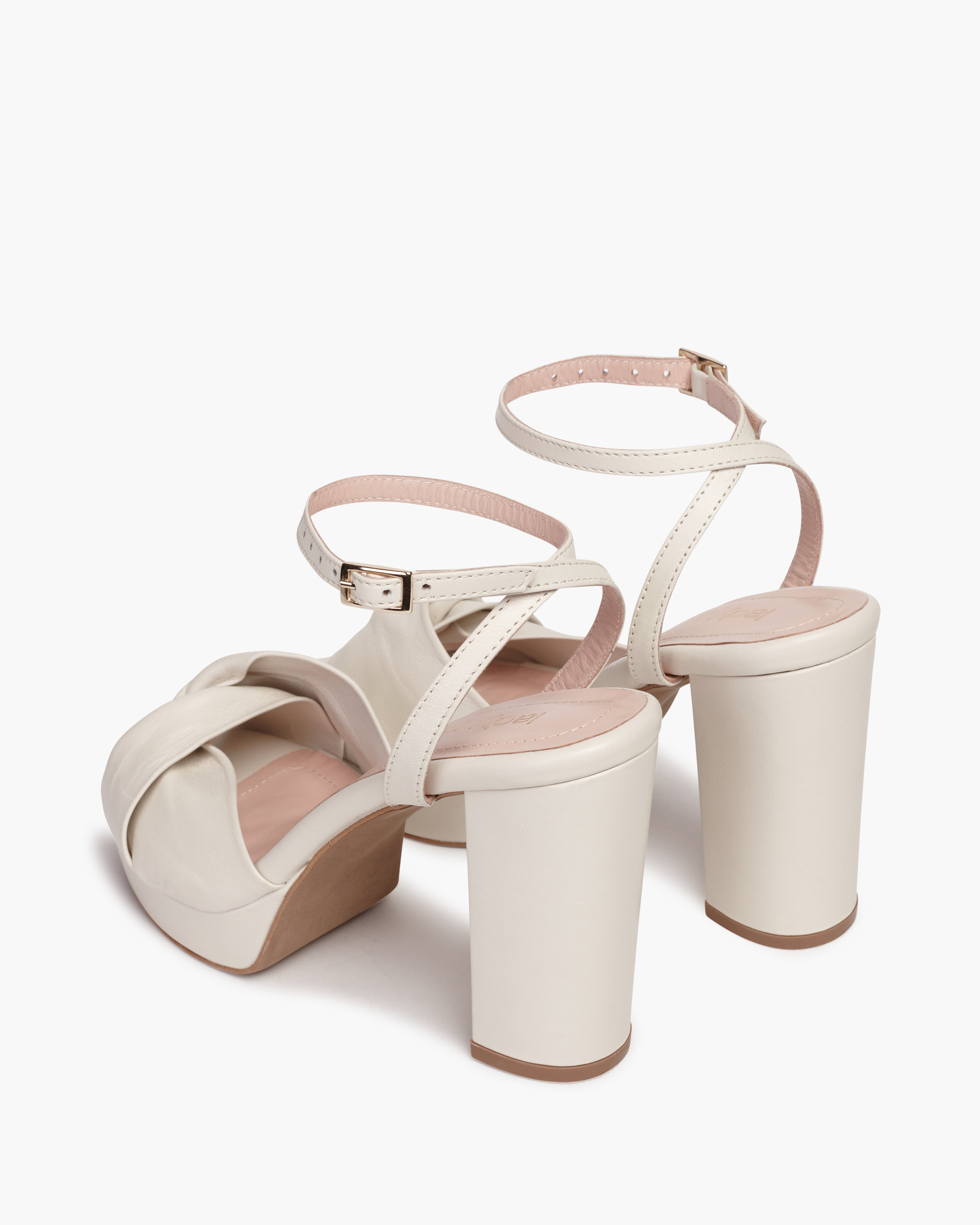 Georgia White Sandals