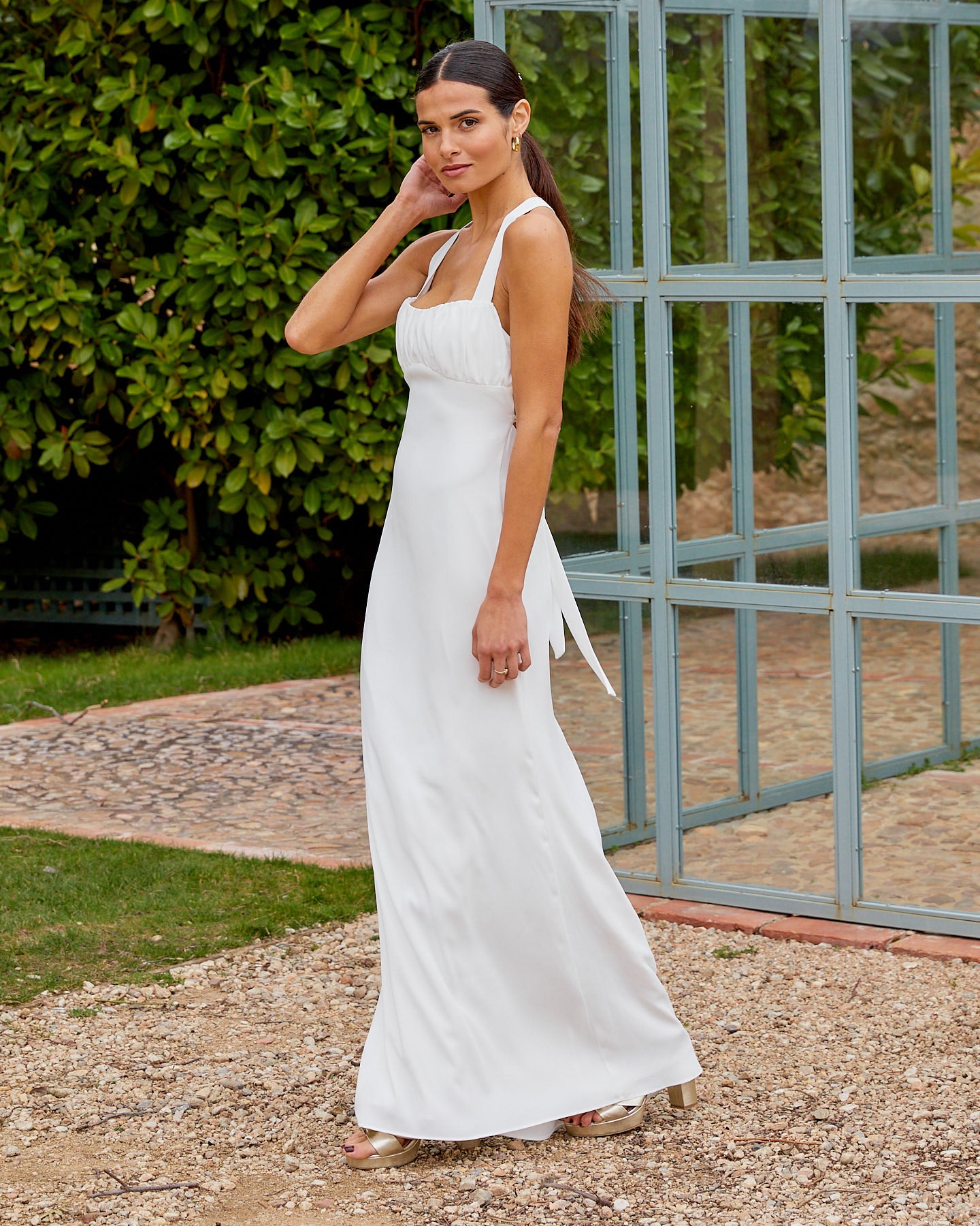 Stromboli White Dress