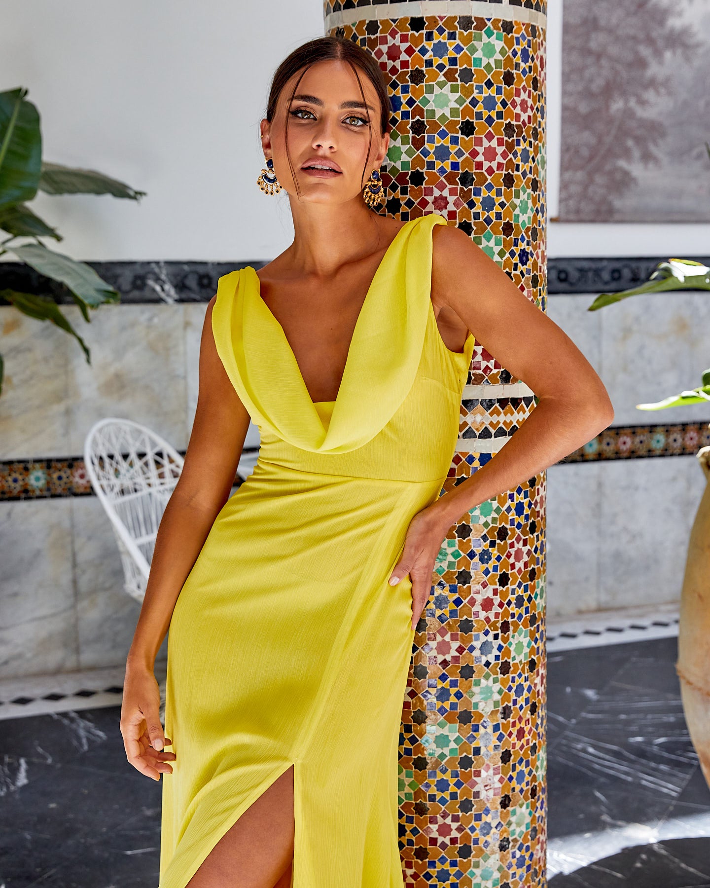Cairo Yellow Dress