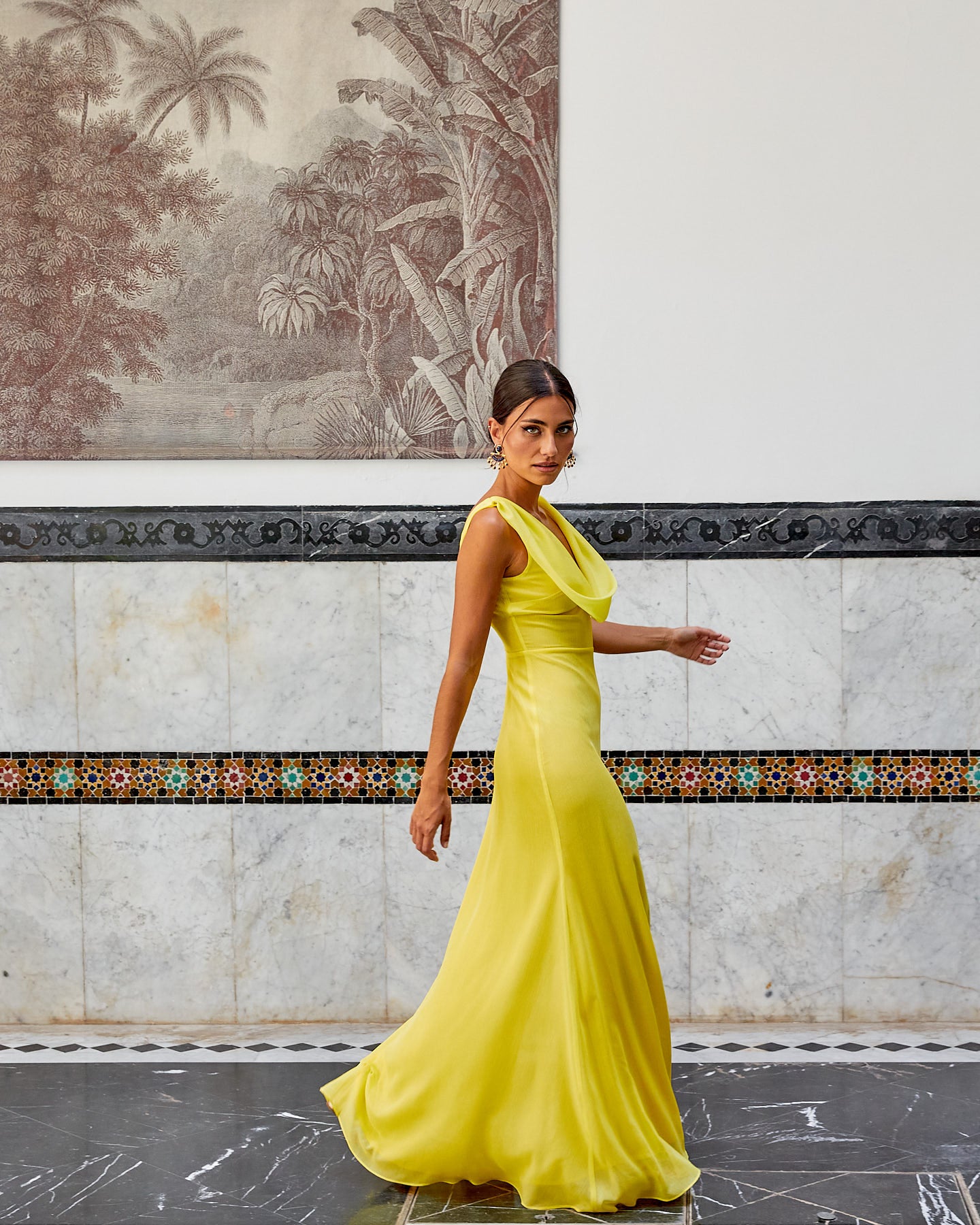 Cairo Yellow Dress