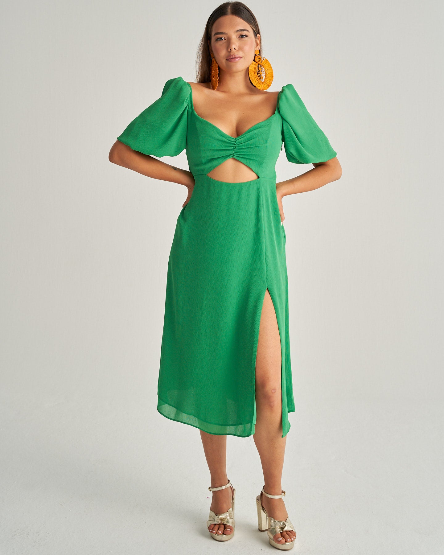 Camila Green Dress