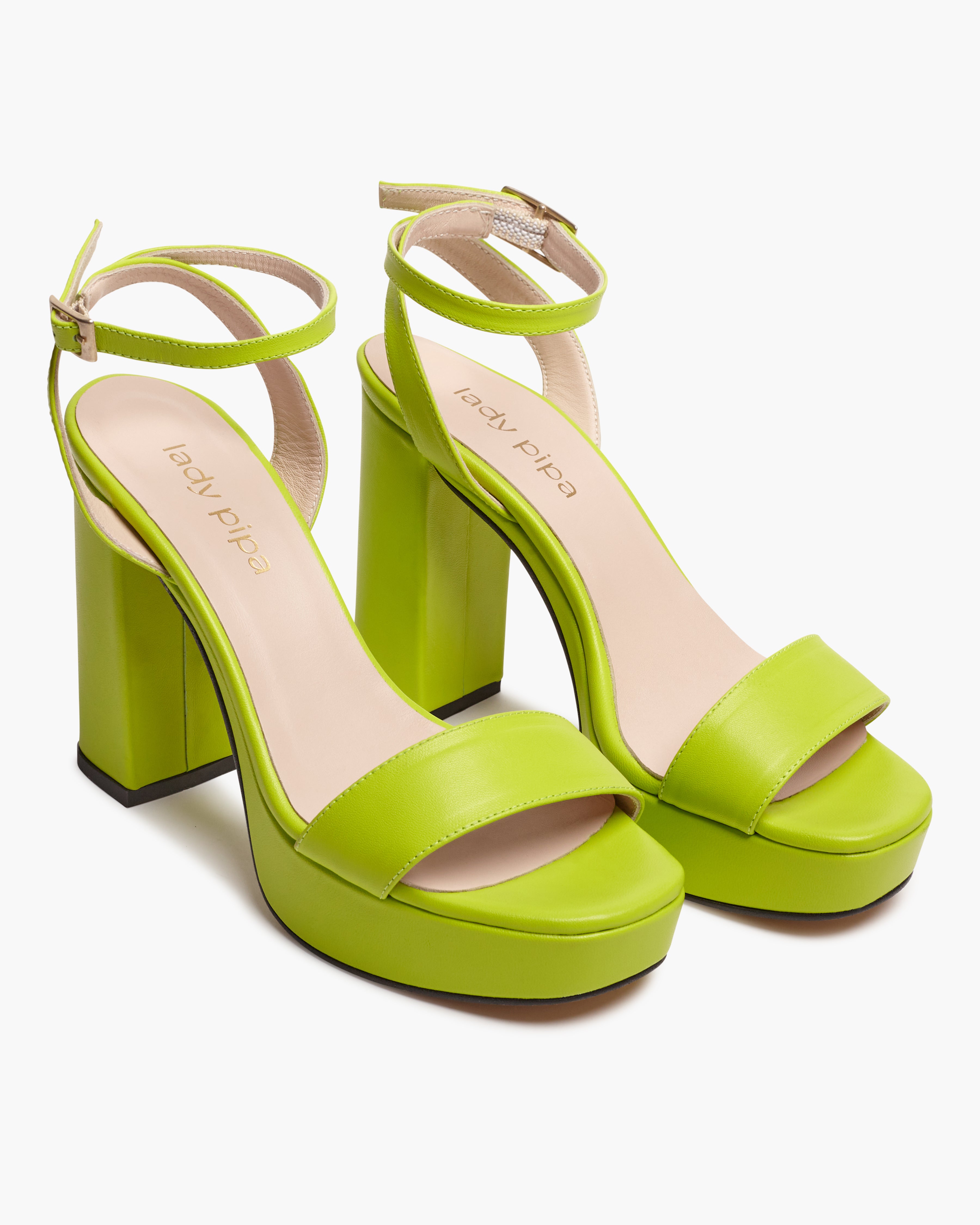 Loira Lime Sandals