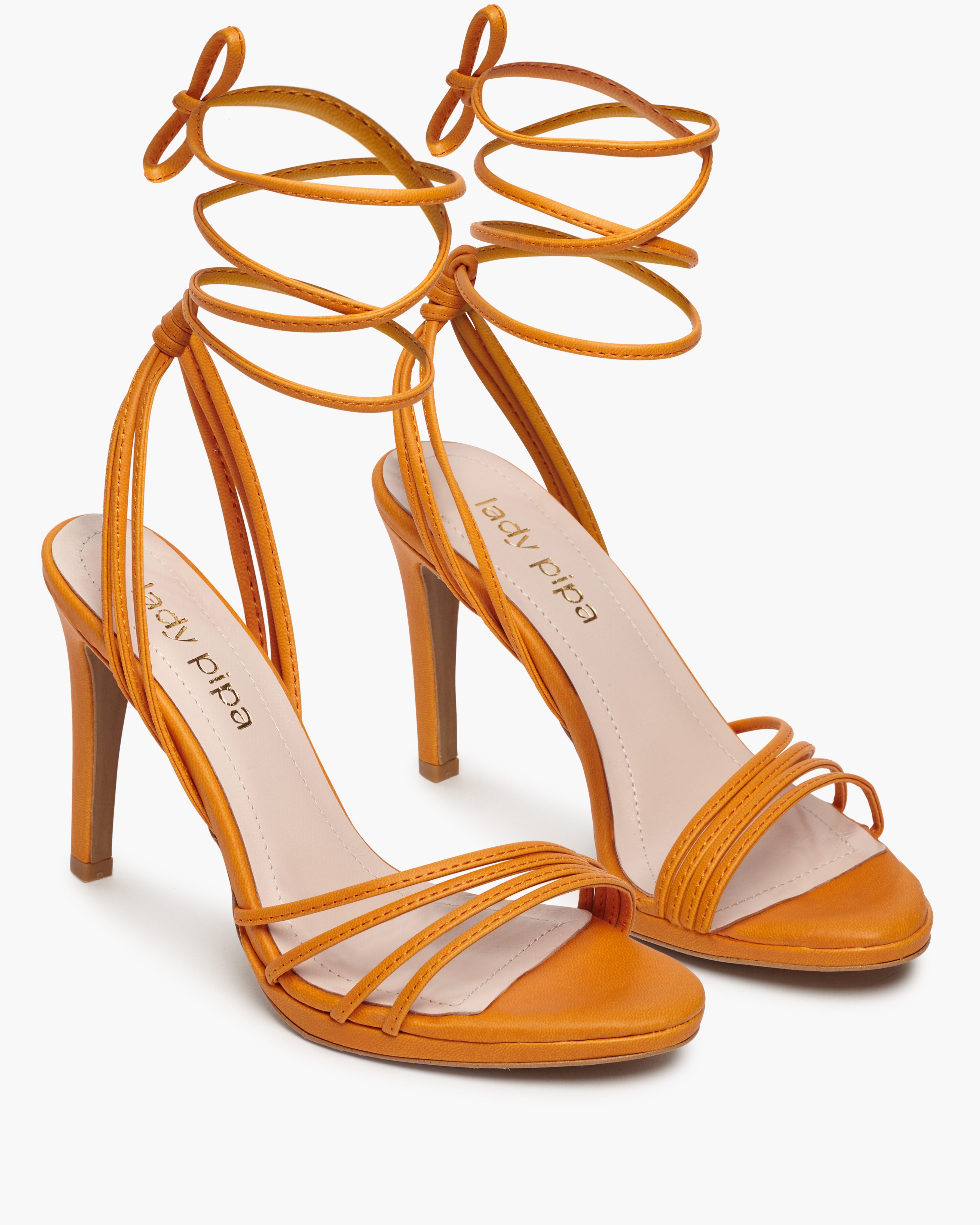 Allegra Orange Sandals